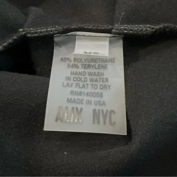 ALIX NYC Gavin Faux Leather Buttondown Top in Cinnamon Size XS Retail $245 - Picture 9 of 11